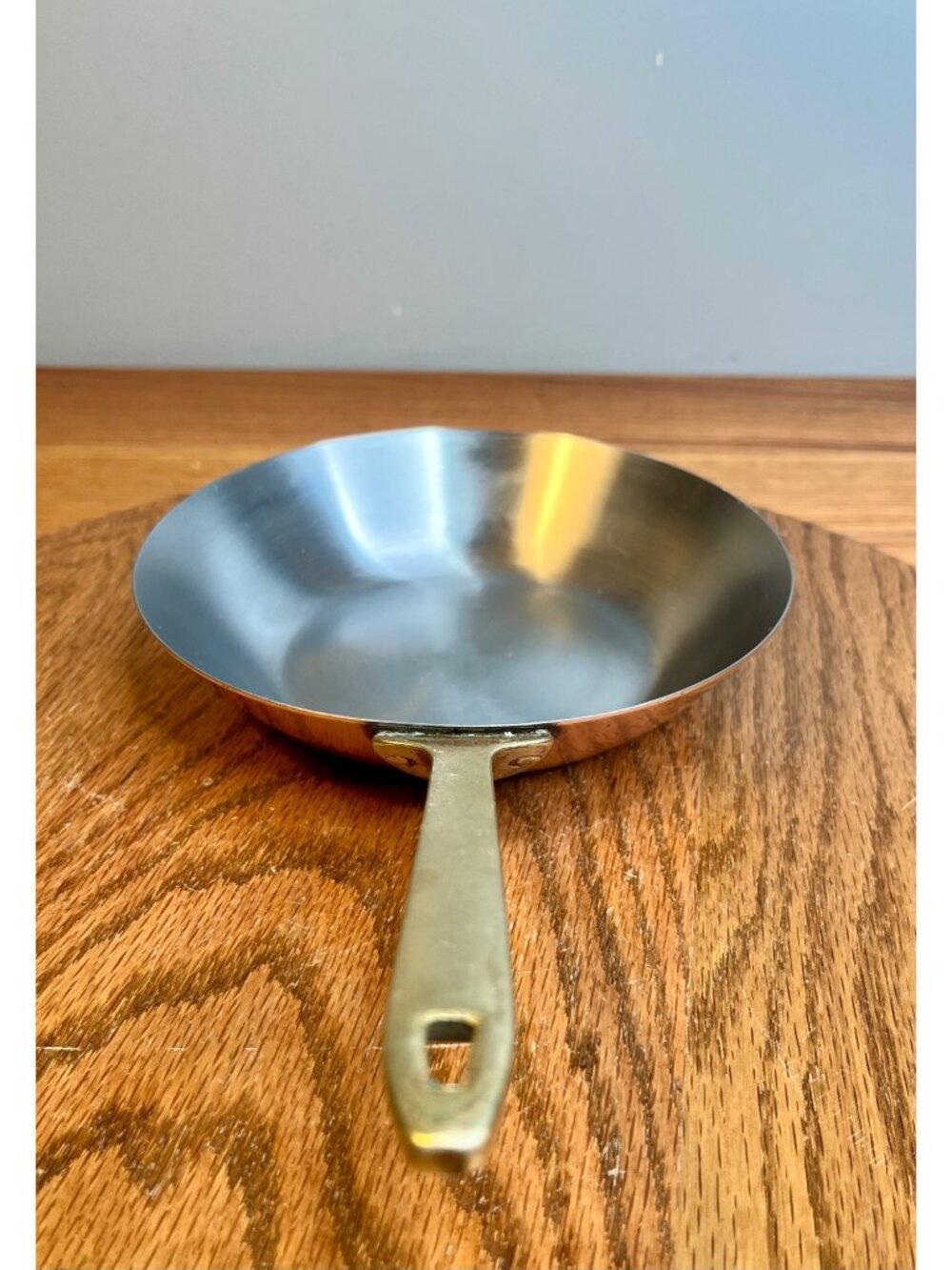 VTG Paul Revere Ware   Limited Edition 6.5 ”  Copper Skillet  Frying Pan With Br - Picture 5 of 14